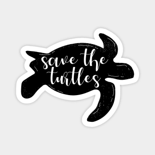 Save the Turtles Magnet