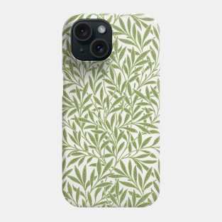 Willow Leaves by William Morris Phone Case