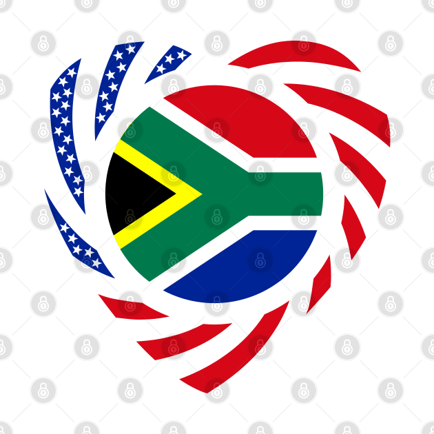 South African American Multinational Patriot (Heart) by Village Values