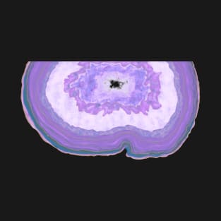 Purple Agate Slice T-Shirt