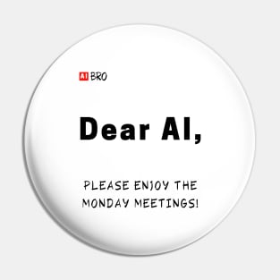 Monday meetings! Pin