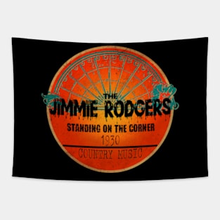 Jimmie Rodgers - Standing on the Corner Tapestry