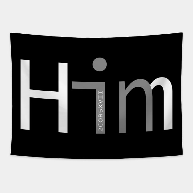 In Him (white) Tapestry by BEST Ever Dad