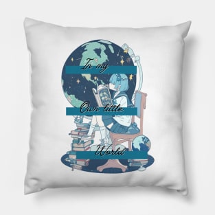 In my own little world Artwork Pillow