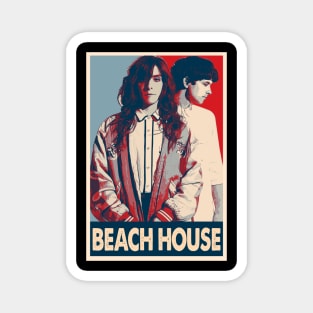 Retro Beach Music Magnet