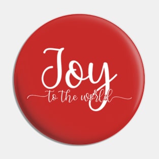 Joy To The World Pin