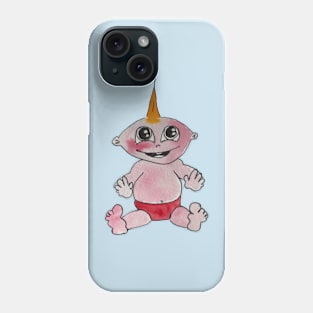 Baby on fire Phone Case