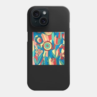 Bright Summer florals Phone Case