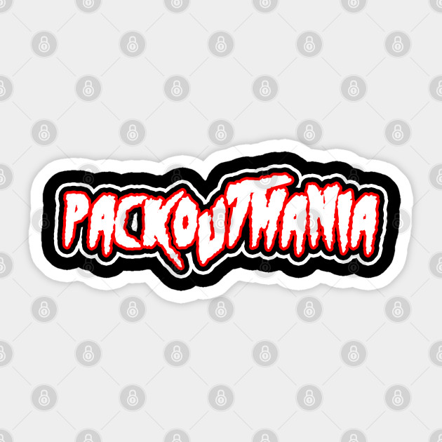 PackoutMania Wrestling Hulkamania Parody Design - Hulkamania - Sticker