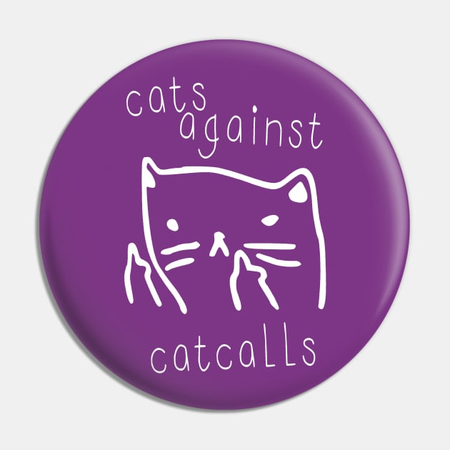 Cats against Calls Pin by pbfhpunk