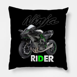 Kawasaki Ninja h2r Ninja Rider New Designed Pillow