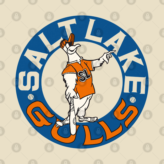 Discover Defunct - Salt Lake Gulls Baseball 1977 - Salt Lake City - T-Shirt