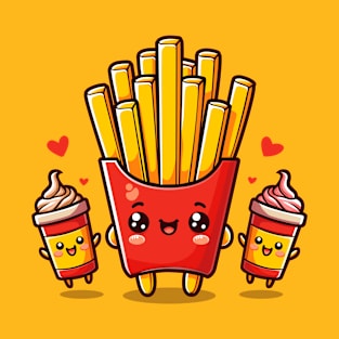 French Fries and Friend T-Shirt