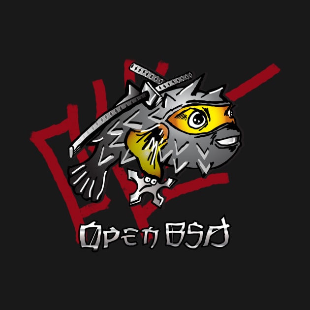 OpenBSD 6.1 - Ninja by Cjmrob