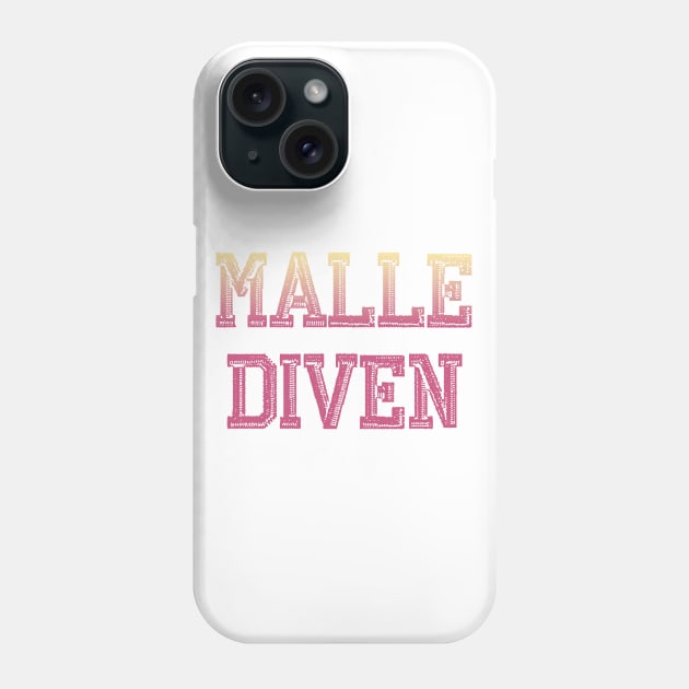 Malle Diven / Holiday Party Shirt Phone Case by ByMine