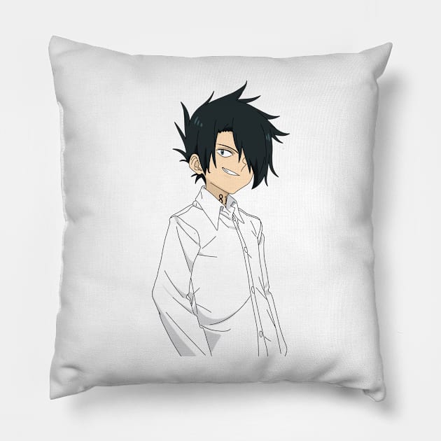 Ray - The Promised Neverland Pillow by katelin1