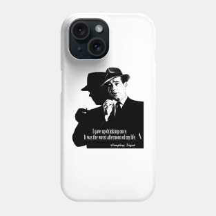 Bogart Drinking Quote Phone Case