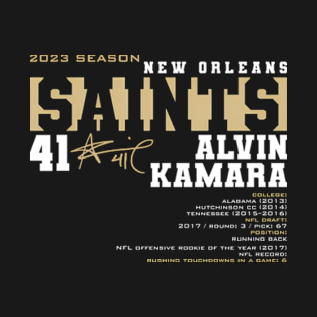 Kamara - Saints - 2023 by caravalo