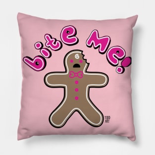 BITE ME GMAN Pillow