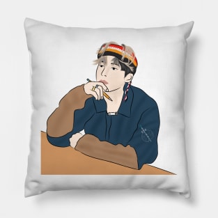 Yunho of Ateez From Crazy Form Pillow