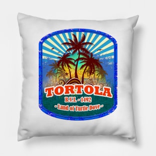 Paradise Island Tortola Pillow