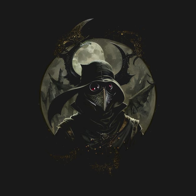 Dark Moon Plague Doctor by HideTheInsanity