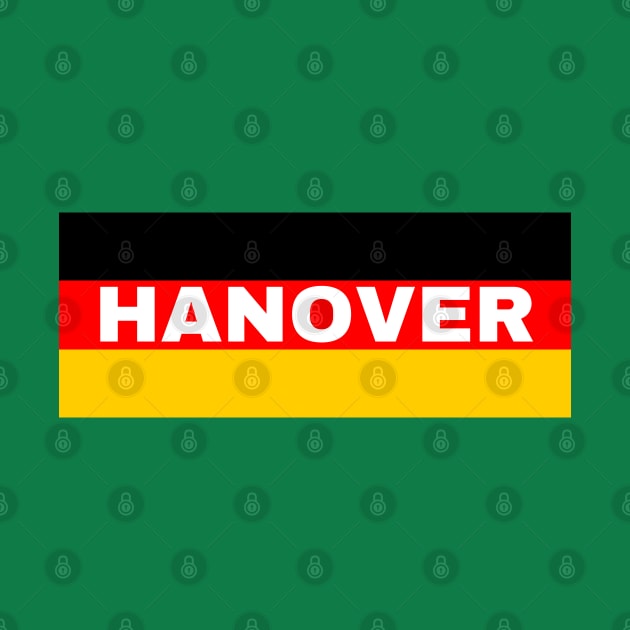 Hanover City in German Flag by aybe7elf