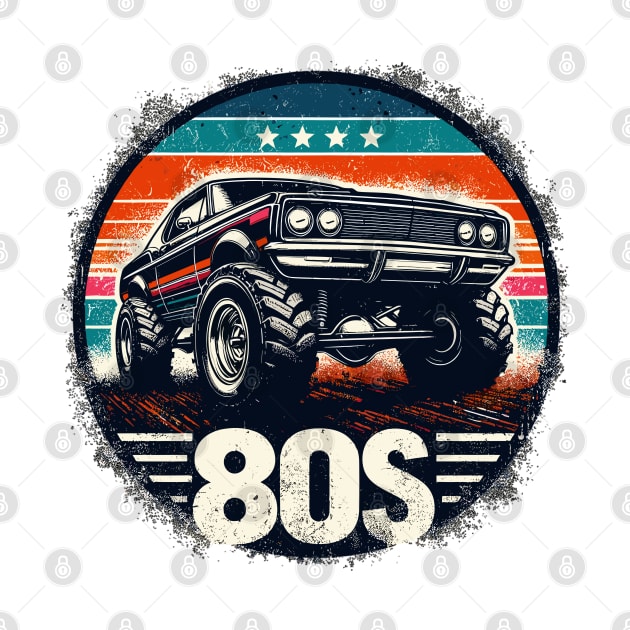 80s Car by Vehicles-Art