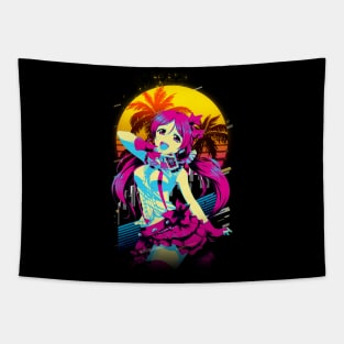 Umi's Aquatic Harmony Love! Tee Tapestry