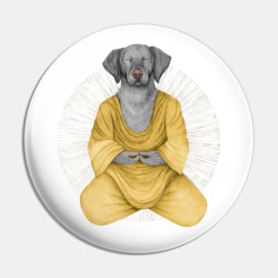 meditating dog 1 Pin