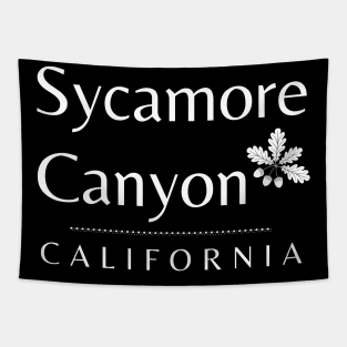 Sycamore Canyon California Acorns Tapestry