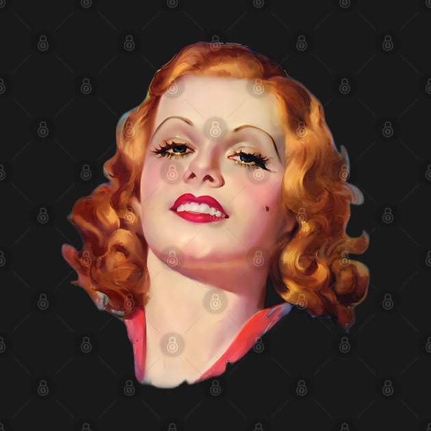 Jean Harlow - Red Head by wildzerouk