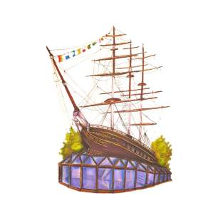 Cutty Sark Ship T-Shirt