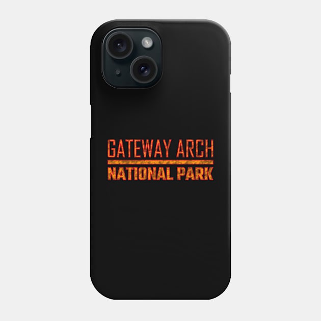 Gateway Arch National Park, Missouri Adventure Phone Case by Jahmar Anderson