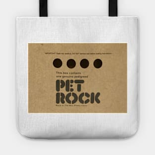 My Very First Pet Rock! Genuine too! Tote