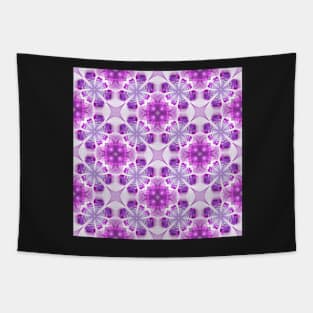 Purple mosaic Tapestry