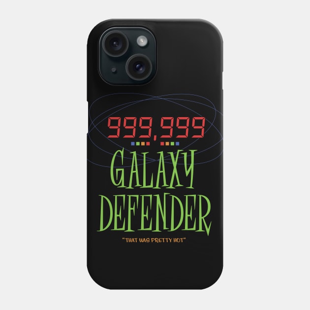 Galaxy Defender - Men in Black Alien Attack Phone Case by GoAwayGreen