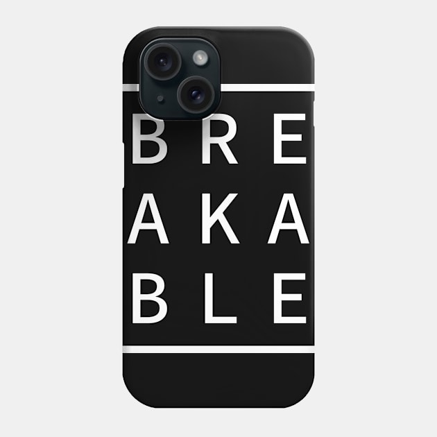 BREAKABLE Define Me Word Simple Classic Square Box Phone Case by porcodiseno