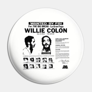 Willie Colon Pin