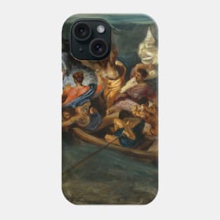 Christ on the Sea of Galilee by Eugene Delacroix Phone Case