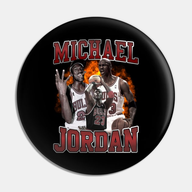Michael Jordan 23 Pin by Indiecate