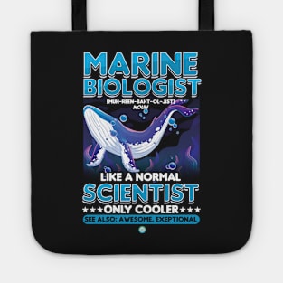 funny Marine Biologist Gift Tote