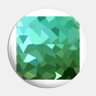 Dartmouth Green Abstract Low Polygon Background Pin