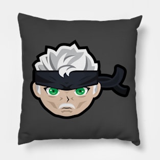 Metal Gear Solid 4 - Old Snake Sticker Pillow