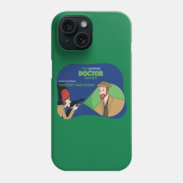 The Nuwho Doctor Movies - Van Gogh Phone Case by MrPandaDesigns