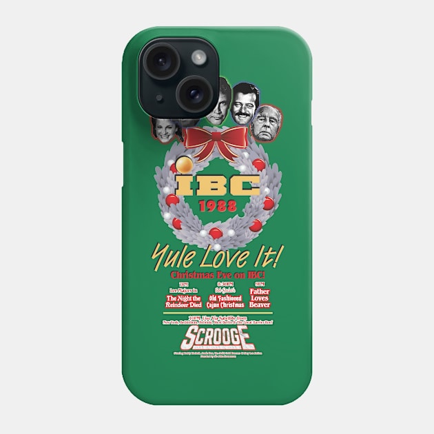 IBC Christmas Eve Phone Case by Tee Arcade