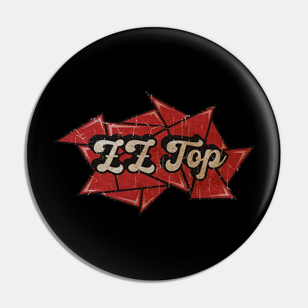 ZZ Top - Red Diamond Pin by G-THE BOX