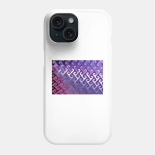 Purple Abstract Texture Phone Case