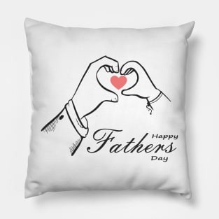 happy fathers day Pillow