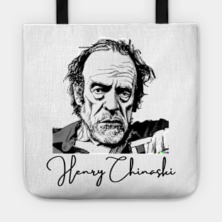 Henry Chinaski Portait - Bukowski Art Tote